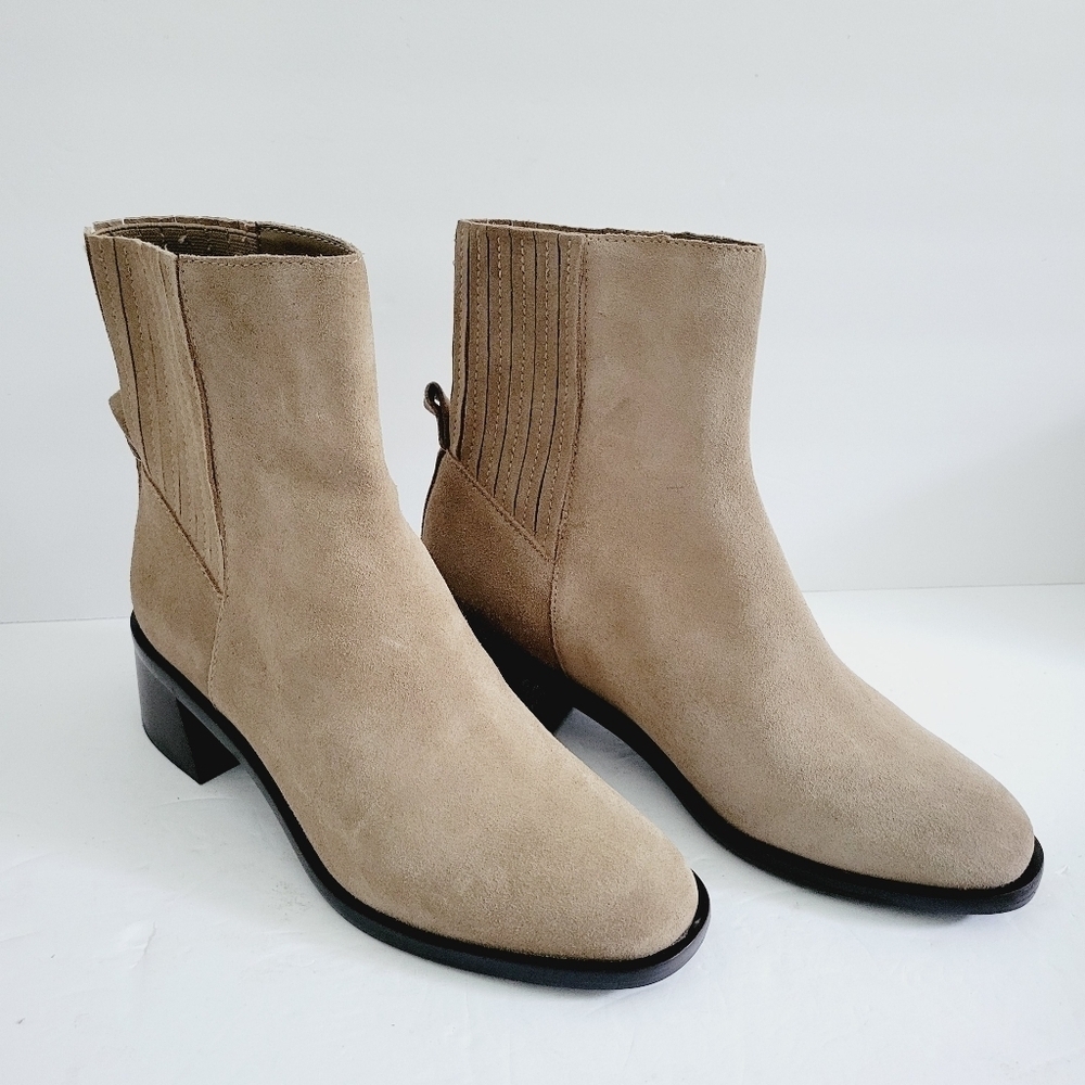NEW DOLCE VITA LINNY H2O LIGHT BROWN TRUFFLE COLOR BOOTS Size 7